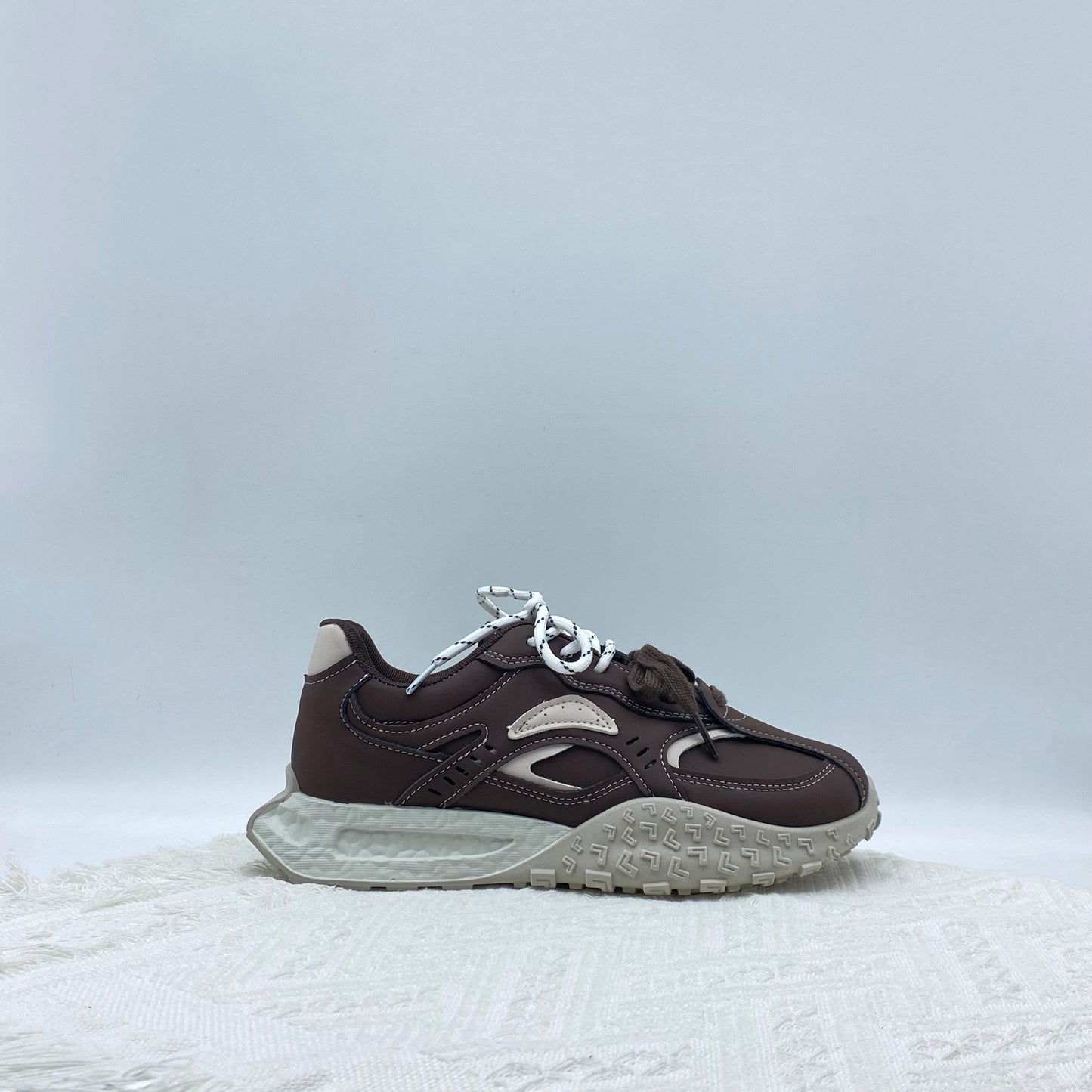 ♛𝔽𝕦𝕤𝕚𝕠𝕟 𝔽𝕠𝕔𝕦𝕤☢︎ꜰʟᴇxɪɴɢ-ꜱʜᴏᴇꜱ ♜✽𝟤𝟢𝟤𝟧✽ 夏季新款厚底支撐運動增高鞋 女款 (35-40號）BA10