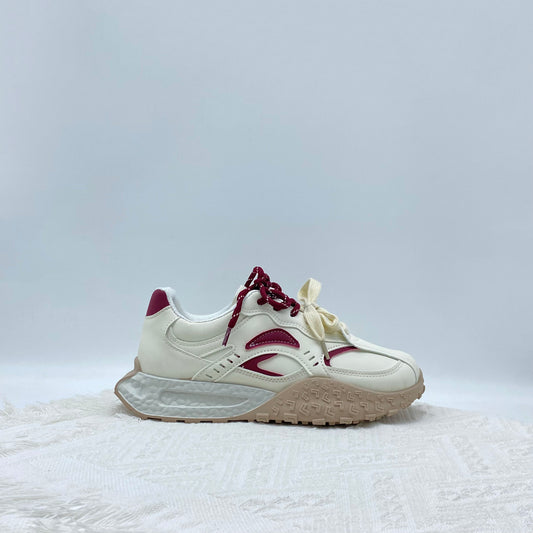 ♛𝔽𝕦𝕤𝕚𝕠𝕟 𝔽𝕠𝕔𝕦𝕤☢︎ꜰʟᴇxɪɴɢ-ꜱʜᴏᴇꜱ ♜✽𝟤𝟢𝟤𝟧✽ 夏季新款厚底支撐運動增高鞋 女款 (35-40號）BA10