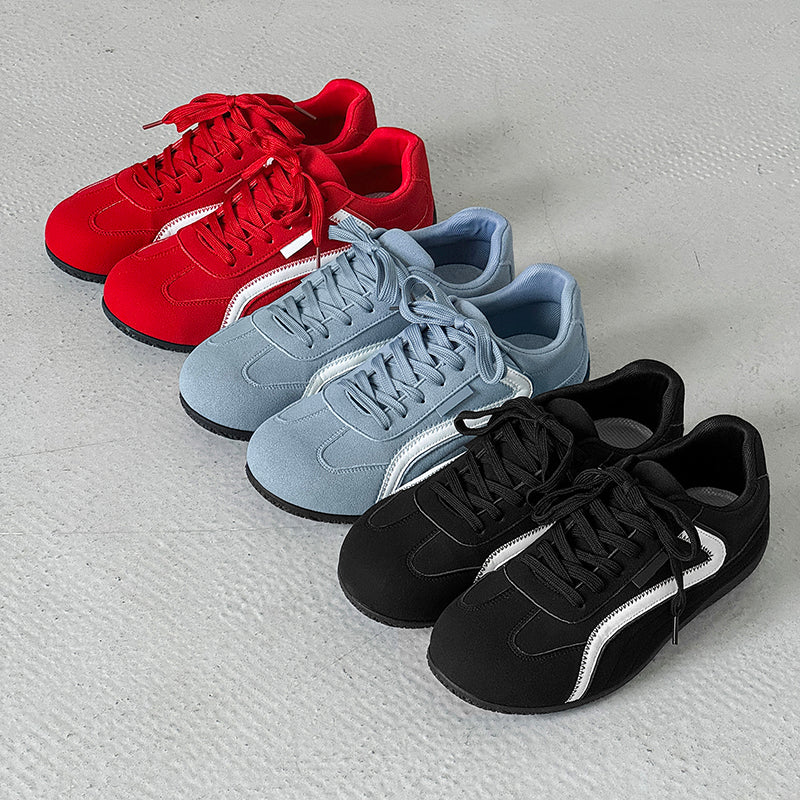 ♛𝔽𝕦𝕤𝕚𝕠𝕟 𝔽𝕠𝕔𝕦𝕤☢︎ᴄᴀꜱᴜᴀʟ ꜱɴᴇᴀᴋᴇʀ ♜✽𝟤𝟢𝟤𝟧✽春夏新款流線耐磨仿賽車運動鞋   男女款  YS06