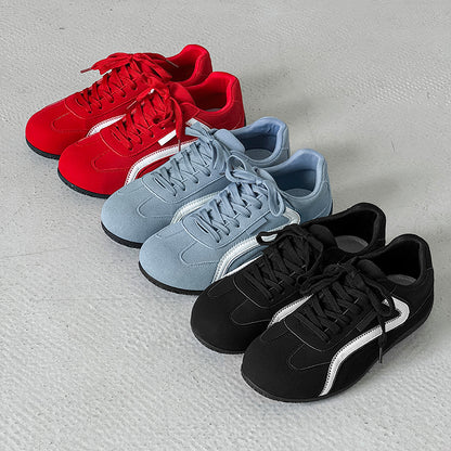 ♛𝔽𝕦𝕤𝕚𝕠𝕟 𝔽𝕠𝕔𝕦𝕤☢︎ᴄᴀꜱᴜᴀʟ ꜱɴᴇᴀᴋᴇʀ ♜✽𝟤𝟢𝟤𝟧✽春夏新款流線耐磨仿賽車運動鞋   男女款  YS06