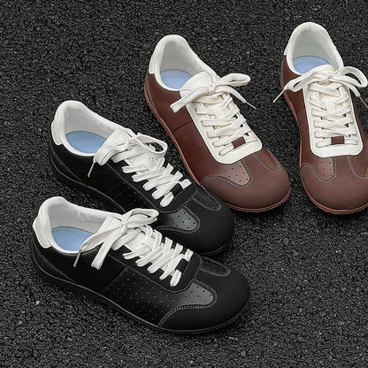 ♛𝔽𝕦𝕤𝕚𝕠𝕟 𝔽𝕠𝕔𝕦𝕤☢︎ᴄᴀꜱᴜᴀʟ ꜱɴᴇᴀᴋᴇʀ ♜✽𝟤𝟢𝟤𝟧✽春夏新復古純色經典運動鞋   男女款  S09