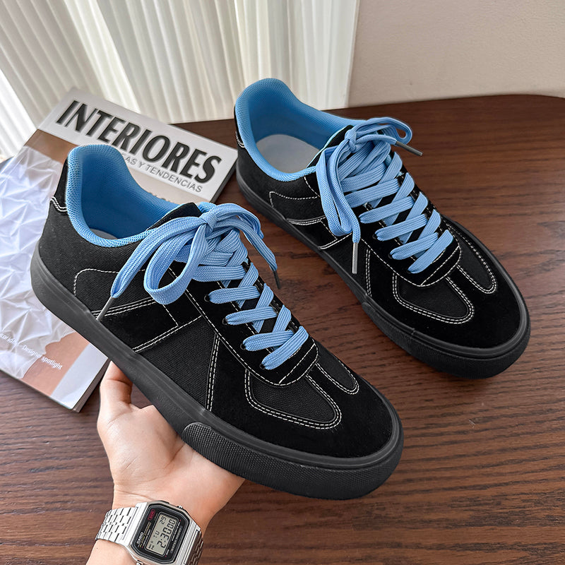 ♛𝔽𝕦𝕤𝕚𝕠𝕟 𝔽𝕠𝕔𝕦𝕤☢︎ꜱᴋᴀᴛᴇ ꜱʜᴏᴇꜱ ♜✽𝟤𝟢𝟤𝟧✽秋冬新款經典素面低筒板鞋   男女款 情侶款(36-44) YC-96