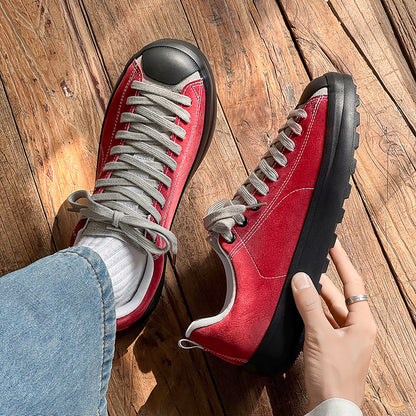 ♛𝔽𝕦𝕤𝕚𝕠𝕟 𝔽𝕠𝕔𝕦𝕤☢︎ꜱᴋᴀᴛᴇ ꜱʜᴏᴇꜱ ♜✽𝟤𝟢𝟤𝟧✽秋冬新款經典素面麂皮低筒板鞋保齡球鞋   男女款 情侶款 YH-28