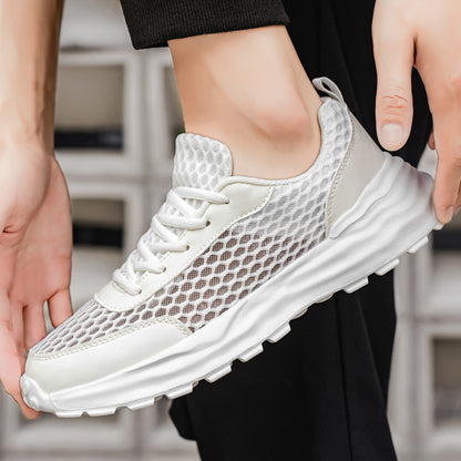 ♛𝔽𝕦𝕤𝕚𝕠𝕟 𝔽𝕠𝕔𝕦𝕤☢︎ᴄᴀꜱᴜᴀʟ ꜱɴᴇᴀᴋᴇʀ ♜✽𝟤𝟢𝟤𝟧✽春夏新款經典百搭超透氣小白鞋運動鞋   男女款(39-45碼)  C83