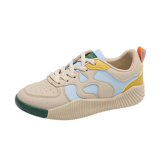 ♛𝔽𝕦𝕤𝕚𝕠𝕟 𝔽𝕠𝕔𝕦𝕤☢︎ꜰʟᴇxɪɴɢ-ꜱʜᴏᴇꜱ ♜ ✽𝟤𝟢𝟤𝟧✽ 春夏新款GraffiMove拼色休閒鞋 女款 (35-40號） xꜰ𝟨𝟣𝟣𝟨