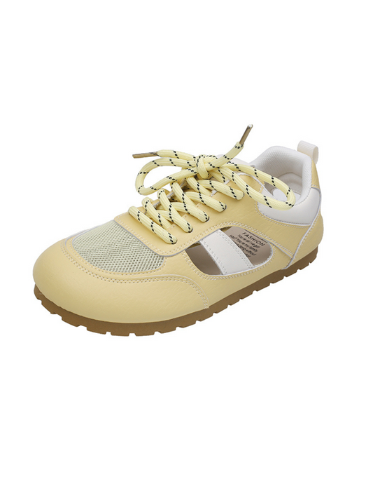 ♛𝔽𝕦𝕤𝕚𝕠𝕟 𝔽𝕠𝕔𝕦𝕤☢︎ꜰʟᴇxɪɴɢ-ꜱʜᴏᴇꜱ ♜ ✽𝟤𝟢𝟤𝟧✽ 春夏新款休閒百搭舒適透氣鏤空設計平底運動鞋  女款 (35-40號）x𝟫𝟥𝟩