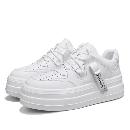 ♛𝔽𝕦𝕤𝕚𝕠𝕟 𝔽𝕠𝕔𝕦𝕤☢︎ꜱᴋᴀᴛᴇ ꜱʜᴏᴇꜱ ♜✽𝟤𝟢𝟤𝟧✽春夏新款歐美潮流厚底增高百搭休閒板鞋 男女款 ᴅᴍ𝟪𝟢𝟢