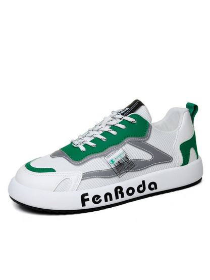 ♛𝔽𝕦𝕤𝕚𝕠𝕟 𝔽𝕠𝕔𝕦𝕤☢︎ᴄᴀꜱᴜᴀʟ ꜱɴᴇᴀᴋᴇʀ ♜ ✽𝟤𝟢𝟤𝟧✽春夏拼色塗鴉系列休閒運動鞋 中性男女款 x𝟢𝟣𝟫