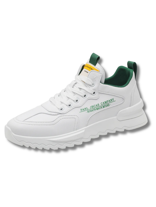 ♛𝔽𝕦𝕤𝕚𝕠𝕟 𝔽𝕠𝕔𝕦𝕤☢︎ᴄᴀꜱᴜᴀʟ ꜱɴᴇᴀᴋᴇʀ ♜✽𝟤𝟢𝟤𝟧✽ 春夏經典百搭潮流鋸齒底增高小白鞋 中性男女款 ᴊ𝟨𝟢𝟣