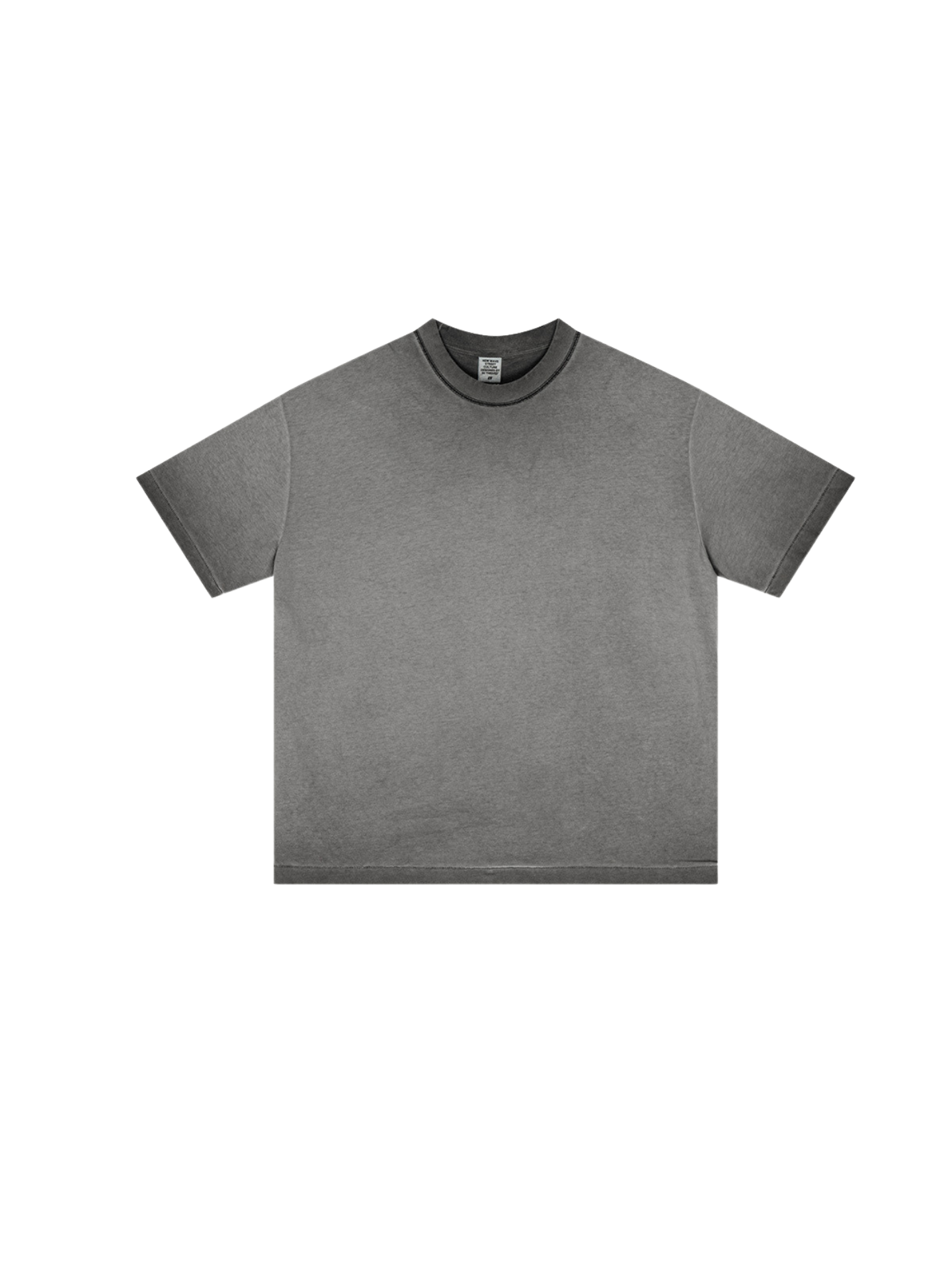 ▶𝔽𝕦𝕤𝕚𝕠𝕟 𝔽𝕠𝕔𝕦𝕤 ⌘𝓦𝓪𝓼𝓱𝓮𝓭 𝔀𝓲𝓷𝓭 ◀  2025夏季歐美高街oversize寬鬆大碼半袖Ｔ恤雙紗平纹圓領短袖  TZ-02