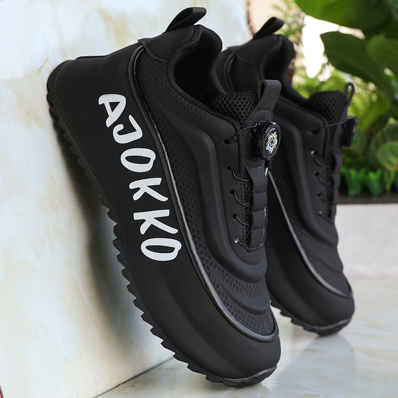 ♛𝔽𝕦𝕤𝕚𝕠𝕟 𝔽𝕠𝕔𝕦𝕤☢︎ᴄᴀꜱᴜᴀʟ ꜱɴᴇᴀᴋᴇʀ ♜✽𝟤𝟢𝟤𝟧✽ 春夏新款超前衛無繩旋轉扣式懶人運動鞋 男女款 大🦶款 (39-48號)  ᴊᴍ𝟢𝟩𝟩