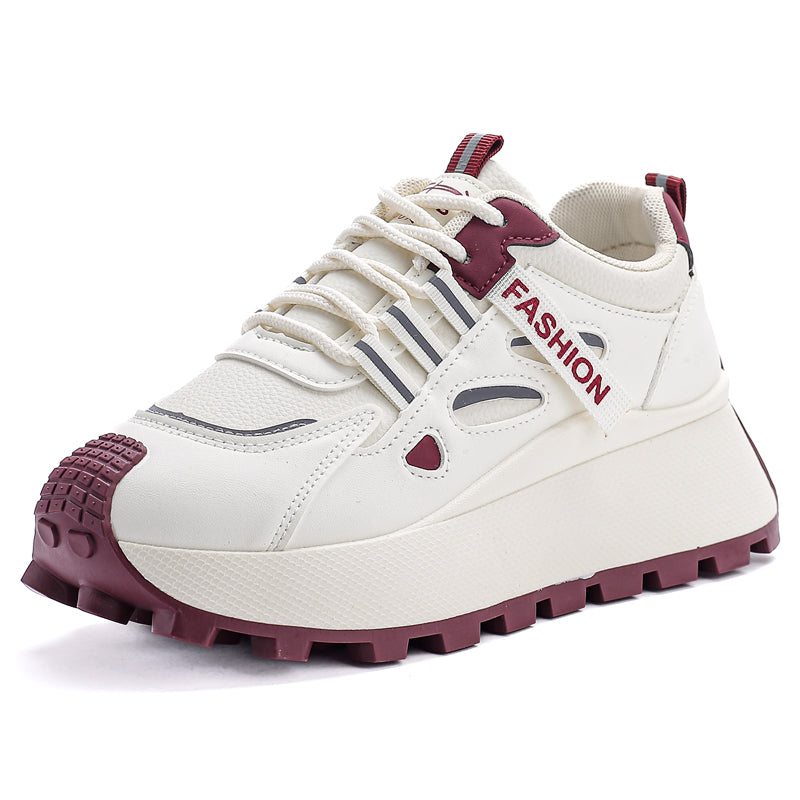 ♛𝔽𝕦𝕤𝕚𝕠𝕟 𝔽𝕠𝕔𝕦𝕤☢︎ꜰʟᴇxɪɴɢ-ꜱʜᴏᴇꜱ ♜✽𝟤𝟢𝟤𝟧✽ 夏季新款增高顯腿長休閒運動鞋 女款 (35-40號）HL9