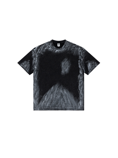 ▶𝔽𝕦𝕤𝕚𝕠𝕟 𝔽𝕠𝕔𝕦𝕤 ⌘𝓦𝓪𝓼𝓱𝓮𝓭 𝔀𝓲𝓷𝓭 ◀ 2025夏季歐美重磅水洗刷色大碼短袖高级感復古T恤 TZ-07