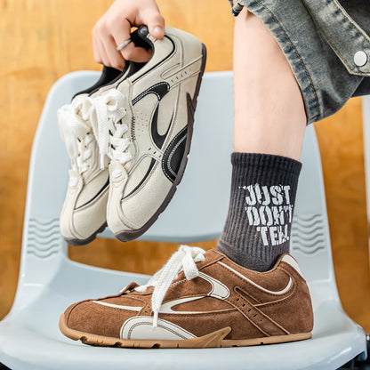 ♛𝔽𝕦𝕤𝕚𝕠𝕟 𝔽𝕠𝕔𝕦𝕤☢︎ᴄᴀꜱᴜᴀʟ ꜱɴᴇᴀᴋᴇʀ ♜✽𝟤𝟢𝟤𝟧✽春夏新款低底包覆運動慢跑鞋   男女款  MP7