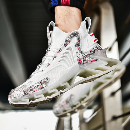 ♛𝔽𝕦𝕤𝕚𝕠𝕟 𝔽𝕠𝕔𝕦𝕤☢︎ᴄᴀꜱᴜᴀʟ ꜱɴᴇᴀᴋᴇʀ ♜ ✽𝟤𝟢𝟤𝟧✽春夏新款襪套透氣增高機能運動鞋   男女款  情侶款 大🦶款 (36-46號) L222