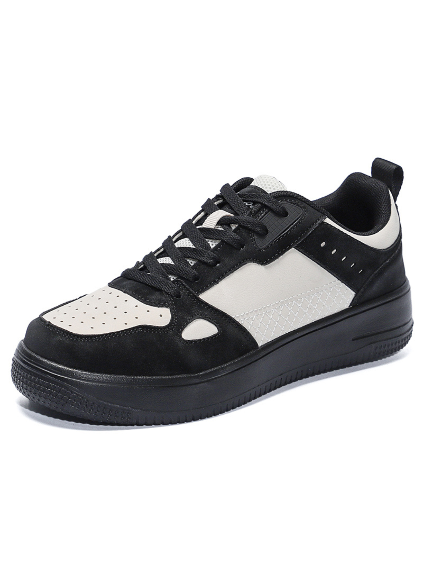 ♛𝔽𝕦𝕤𝕚𝕠𝕟 𝔽𝕠𝕔𝕦𝕤☢︎ꜱᴋᴀᴛᴇ ꜱʜᴏᴇꜱ ♜✽𝟤𝟢𝟤𝟧✽春夏新款復古經典板鞋雙拼色增高板鞋   男女款 大🦶款 (39-47號)  x𝟫𝟢𝟨