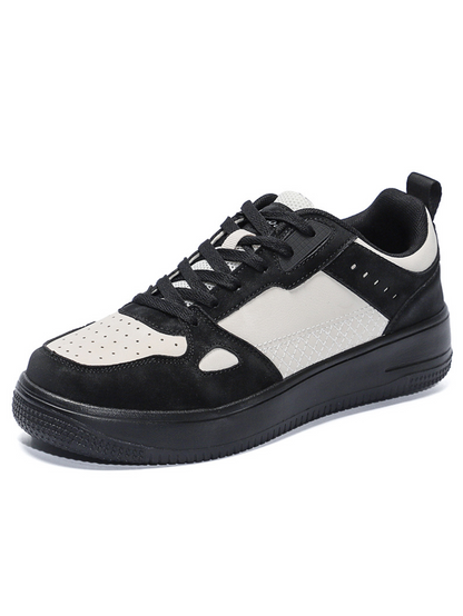 ♛𝔽𝕦𝕤𝕚𝕠𝕟 𝔽𝕠𝕔𝕦𝕤☢︎ꜱᴋᴀᴛᴇ ꜱʜᴏᴇꜱ ♜✽𝟤𝟢𝟤𝟧✽春夏新款復古經典板鞋雙拼色增高板鞋   男女款 大🦶款 (39-47號)  x𝟫𝟢𝟨