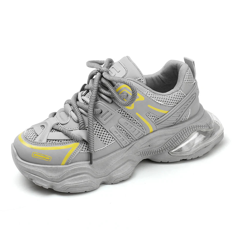 ♛𝔽𝕦𝕤𝕚𝕠𝕟 𝔽𝕠𝕔𝕦𝕤☢︎ᴄᴀꜱᴜᴀʟ ꜱɴᴇᴀᴋᴇʀ ♜ ✽𝟤𝟢𝟤𝟧✽春夏極光步履中低筒厚底增高休閒鞋  中性男女款 ᴍꜱ𝟢𝟣