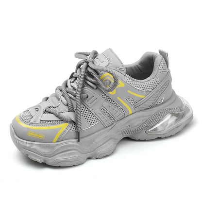 ♛𝔽𝕦𝕤𝕚𝕠𝕟 𝔽𝕠𝕔𝕦𝕤☢︎ᴄᴀꜱᴜᴀʟ ꜱɴᴇᴀᴋᴇʀ ♜ ✽𝟤𝟢𝟤𝟧✽春夏極光步履中低筒厚底增高休閒鞋  中性男女款 ᴍꜱ𝟢𝟣