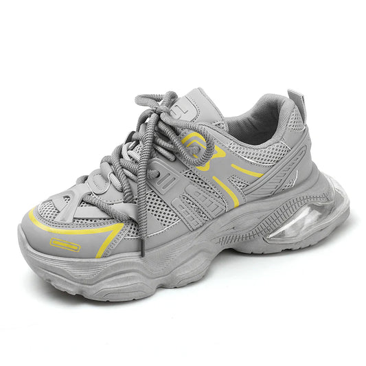 ♛𝔽𝕦𝕤𝕚𝕠𝕟 𝔽𝕠𝕔𝕦𝕤☢︎ᴄᴀꜱᴜᴀʟ ꜱɴᴇᴀᴋᴇʀ ♜ ✽𝟤𝟢𝟤𝟧✽春夏極光步履中低筒厚底增高休閒鞋  中性男女款 ᴍꜱ𝟢𝟣