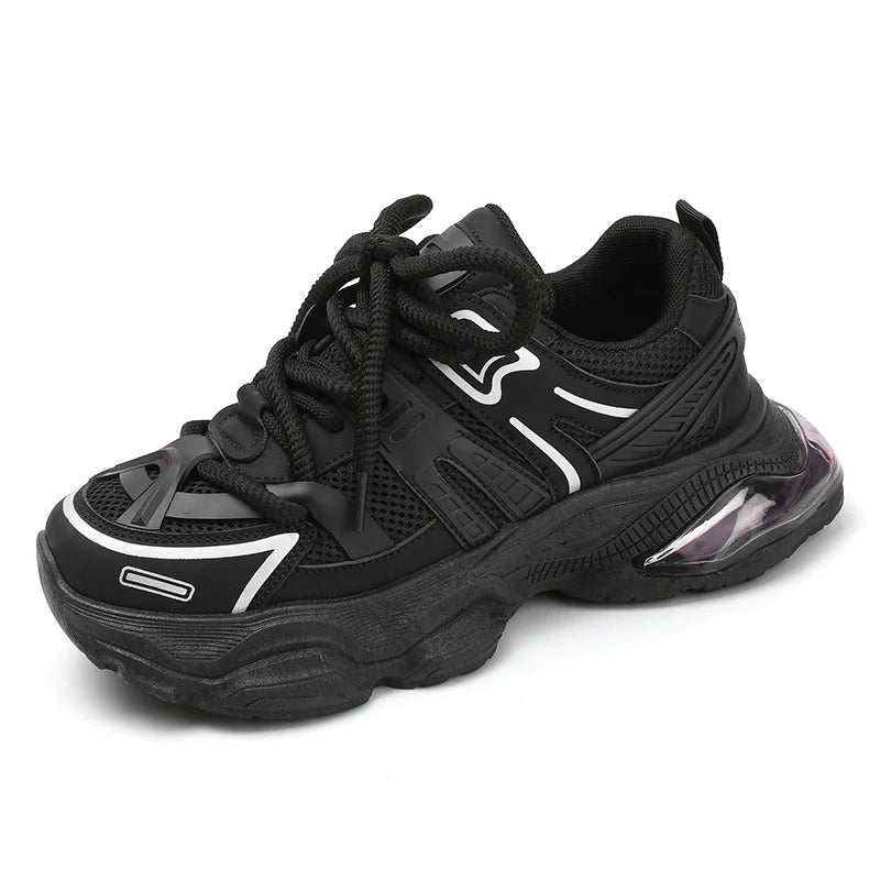 ♛𝔽𝕦𝕤𝕚𝕠𝕟 𝔽𝕠𝕔𝕦𝕤☢︎ᴄᴀꜱᴜᴀʟ ꜱɴᴇᴀᴋᴇʀ ♜✽𝟤𝟢𝟤𝟧✽春夏極光步履中低筒厚底增高休閒鞋  中性男女款 ᴍꜱ𝟢𝟣