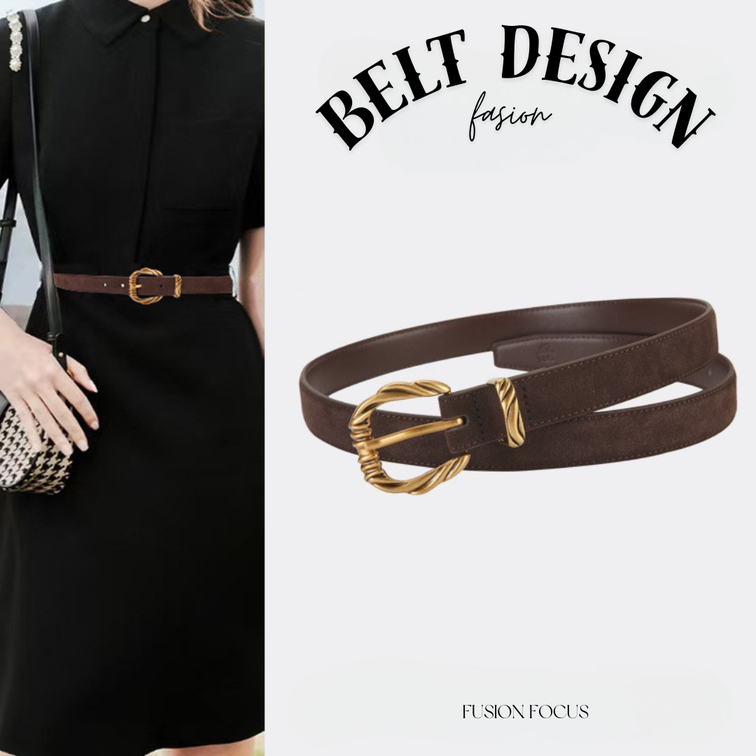 𝗕𝗘𝗟𝗧女款合金扣牛皮簡約腰帶款 43