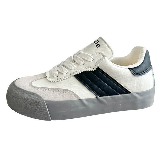 ♛𝔽𝕦𝕤𝕚𝕠𝕟 𝔽𝕠𝕔𝕦𝕤☢︎ꜱᴋᴀᴛᴇ ꜱʜᴏᴇꜱ ♜ ✽𝟤𝟢𝟤𝟧✽ 春夏新款時尚百搭橡膠底復古經典配色板鞋 男女情侶款 (35-44號) x𝟫𝟨𝟫