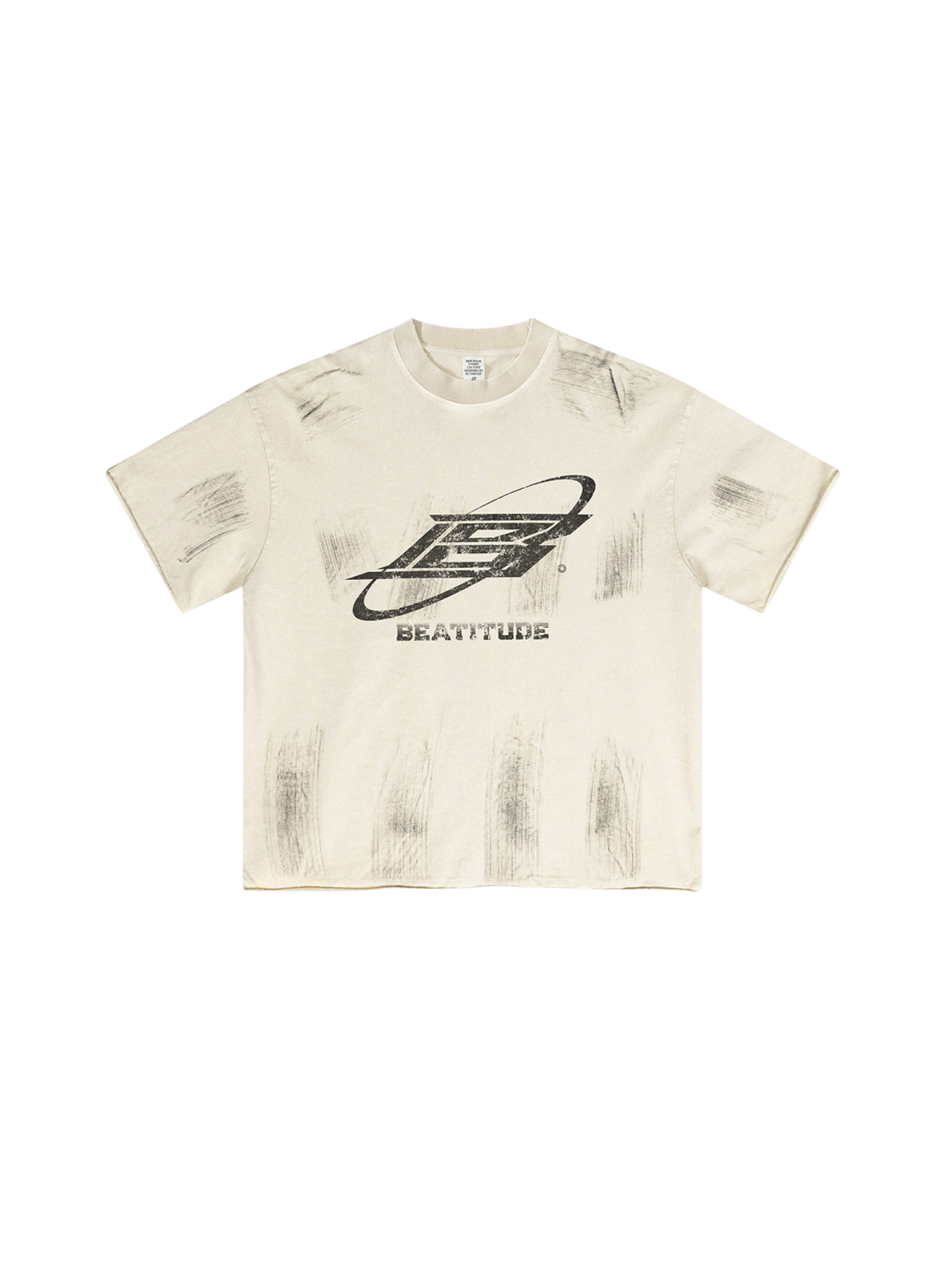 ▶𝔽𝕦𝕤𝕚𝕠𝕟 𝔽𝕠𝕔𝕦𝕤 ⌘𝓦𝓪𝓼𝓱𝓮𝓭 𝔀𝓲𝓷𝓭 ◀ 2025夏季美式潮牌fog水洗做舊斑驳字母印花短袖半袖Ｔ恤 TZ-21