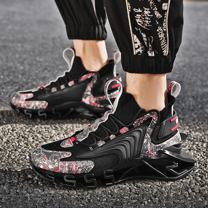 ♛𝔽𝕦𝕤𝕚𝕠𝕟 𝔽𝕠𝕔𝕦𝕤☢︎ᴄᴀꜱᴜᴀʟ ꜱɴᴇᴀᴋᴇʀ ♜ ✽𝟤𝟢𝟤𝟧✽春夏新款襪套透氣增高機能運動鞋   男女款  情侶款 大🦶款 (36-46號) L222