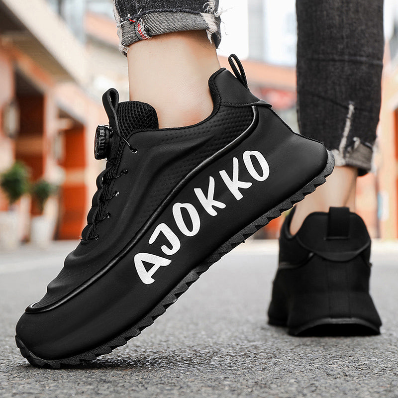 ♛𝔽𝕦𝕤𝕚𝕠𝕟 𝔽𝕠𝕔𝕦𝕤☢︎ᴄᴀꜱᴜᴀʟ ꜱɴᴇᴀᴋᴇʀ ♜✽𝟤𝟢𝟤𝟧✽ 春夏新款超前衛無繩旋轉扣式懶人運動鞋 男女款 大🦶款 (39-48號)  ᴊᴍ𝟢𝟩𝟩