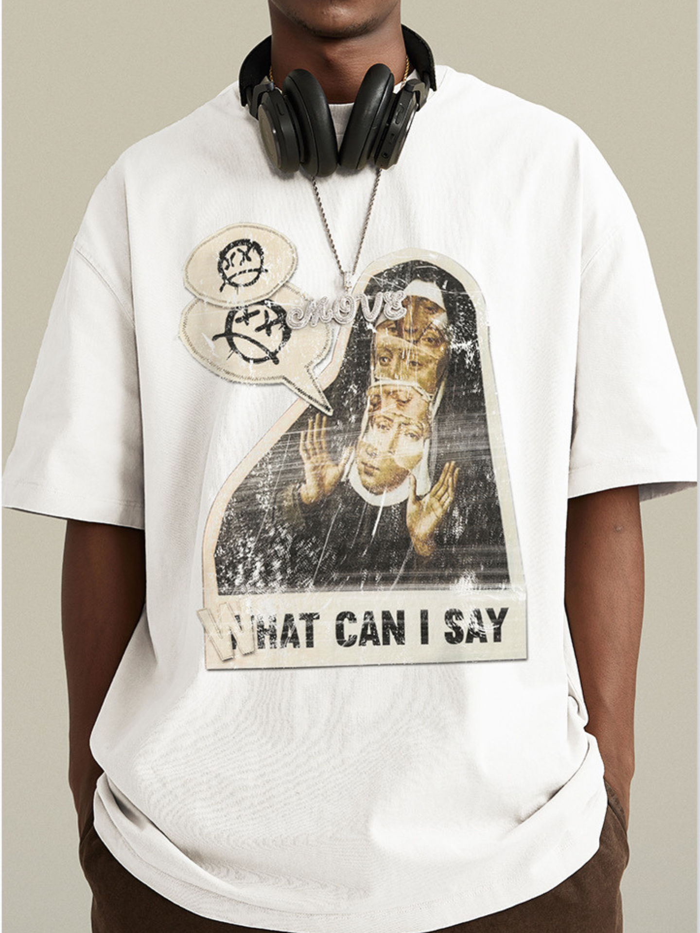 ▶𝔽𝕦𝕤𝕚𝕠𝕟 𝔽𝕠𝕔𝕦𝕤 ⌘𝓦𝓪𝓼𝓱𝓮𝓭 𝔀𝓲𝓷𝓭 ◀2025夏季美式復古高街vintage短袖上衣大碼男士古着t恤 TZ-23