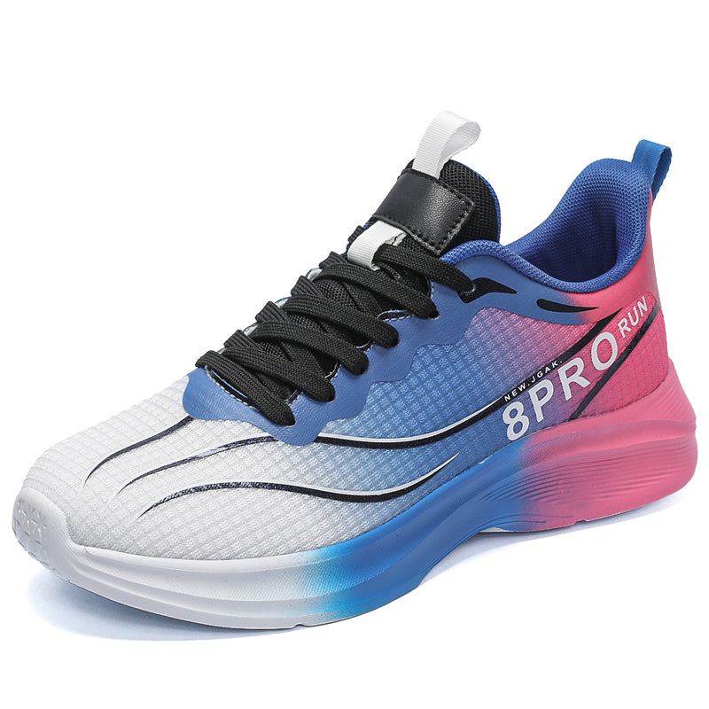 ♛𝔽𝕦𝕤𝕚𝕠𝕟 𝔽𝕠𝕔𝕦𝕤☢︎ᴄᴀꜱᴜᴀʟ ꜱɴᴇᴀᴋᴇʀ ♜✽𝟤𝟢𝟤𝟧✽春夏新款夏季繽紛漸層陽光帥氣運動鞋   男女款   大🦶款 (39-50號) F519