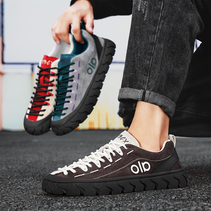 ♛𝔽𝕦𝕤𝕚𝕠𝕟 𝔽𝕠𝕔𝕦𝕤☢︎ꜱᴋᴀᴛᴇ ꜱʜᴏᴇꜱ ♜✽𝟤𝟢𝟤𝟧✽秋冬新款麂皮輪胎底防滑低筒板鞋   男女款 情侶款  TL-92