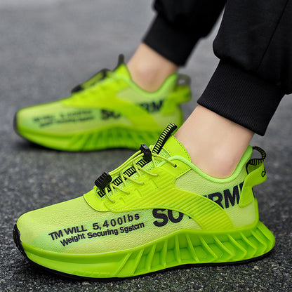 ♛𝔽𝕦𝕤𝕚𝕠𝕟 𝔽𝕠𝕔𝕦𝕤☢︎ᴄᴀꜱᴜᴀʟ ꜱɴᴇᴀᴋᴇʀ ♜✽𝟤𝟢𝟤𝟧✽春夏新輕量化純色戰士全包覆特殊支撐運動鞋   男女款  大🦶款(39-45)  S913