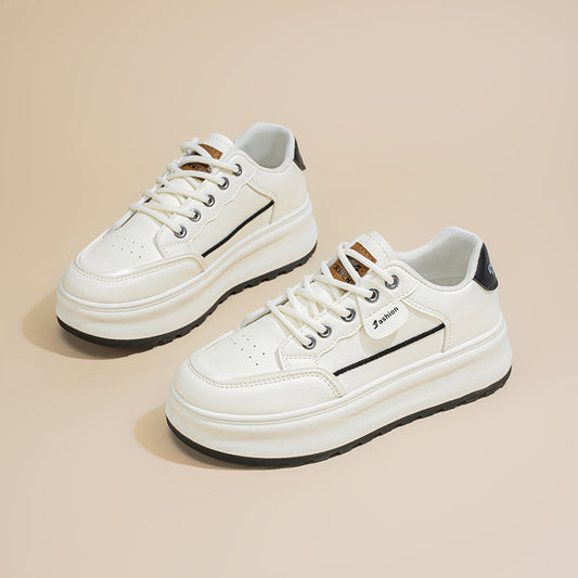 ♛𝔽𝕦𝕤𝕚𝕠𝕟 𝔽𝕠𝕔𝕦𝕤☢︎ꜰʟᴇxɪɴɢ-ꜱʜᴏᴇꜱ ♜✽𝟤𝟢𝟤𝟧✽ 春夏新款可愛風休閒百搭厚底增高𝟧ᴄᴍ鞋  女款  (35-40號）  xꜰ𝟤𝟤𝟩𝟢-𝟣