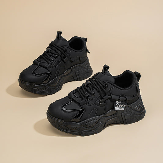 ♛𝔽𝕦𝕤𝕚𝕠𝕟 𝔽𝕠𝕔𝕦𝕤☢︎ꜰʟᴇxɪɴɢ-ꜱʜᴏᴇꜱ ♜✽𝟤𝟢𝟤𝟧✽ 春夏新款百搭厚底增高𝟧ᴄᴍ休閒鞋 女款 (35-40號） x𝟢𝟪