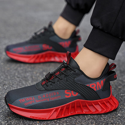 ♛𝔽𝕦𝕤𝕚𝕠𝕟 𝔽𝕠𝕔𝕦𝕤☢︎ᴄᴀꜱᴜᴀʟ ꜱɴᴇᴀᴋᴇʀ ♜✽𝟤𝟢𝟤𝟧✽春夏新輕量化純色戰士全包覆特殊支撐運動鞋   男女款  大🦶款(39-45)  S913