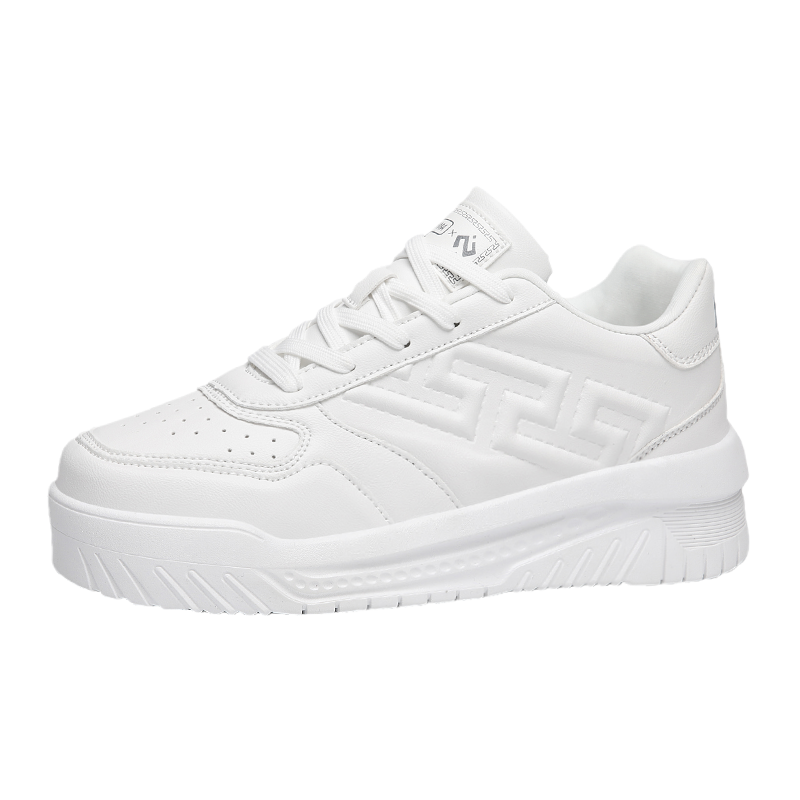 ♛𝔽𝕦𝕤𝕚𝕠𝕟 𝔽𝕠𝕔𝕦𝕤☢︎ꜱᴋᴀᴛᴇ ꜱʜᴏᴇꜱ ♜✽𝟤𝟢𝟤𝟧✽秋冬新款經典素色浮雕透氣低筒板鞋   男女款 情侶款  LD-53