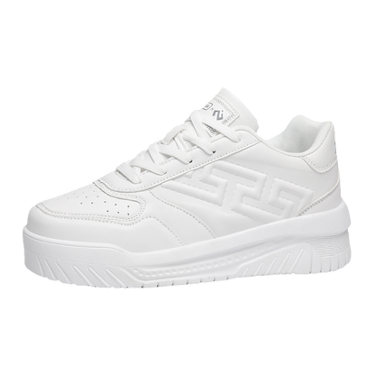 ♛𝔽𝕦𝕤𝕚𝕠𝕟 𝔽𝕠𝕔𝕦𝕤☢︎ꜱᴋᴀᴛᴇ ꜱʜᴏᴇꜱ ♜✽𝟤𝟢𝟤𝟧✽秋冬新款經典素色浮雕透氣低筒板鞋   男女款 情侶款  LD-53