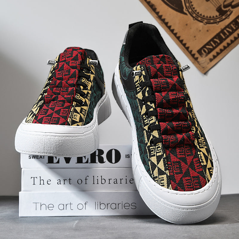 ♛𝔽𝕦𝕤𝕚𝕠𝕟 𝔽𝕠𝕔𝕦𝕤☢︎ꜱᴋᴀᴛᴇ ꜱʜᴏᴇꜱ ♜✽𝟤𝟢𝟤𝟧✽春夏新款時尚焦點休閒增高板鞋 中性男女款 ᴊʟ𝟧𝟣