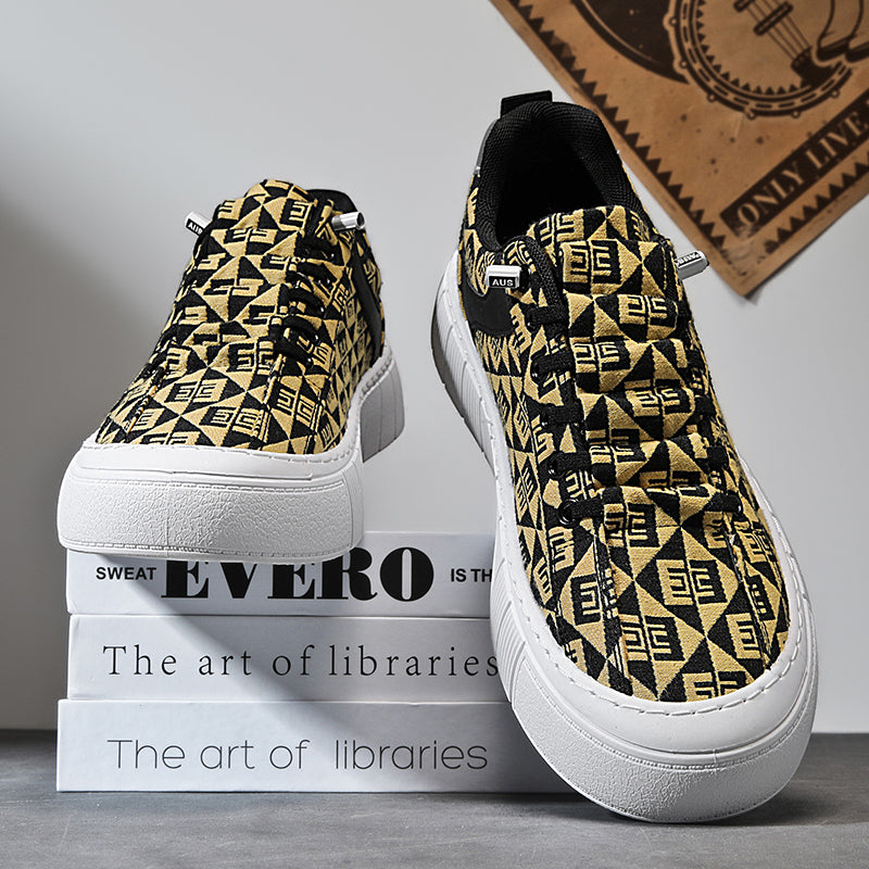 ♛𝔽𝕦𝕤𝕚𝕠𝕟 𝔽𝕠𝕔𝕦𝕤☢︎ꜱᴋᴀᴛᴇ ꜱʜᴏᴇꜱ ♜✽𝟤𝟢𝟤𝟧✽春夏新款時尚焦點休閒增高板鞋 中性男女款 ᴊʟ𝟧𝟣