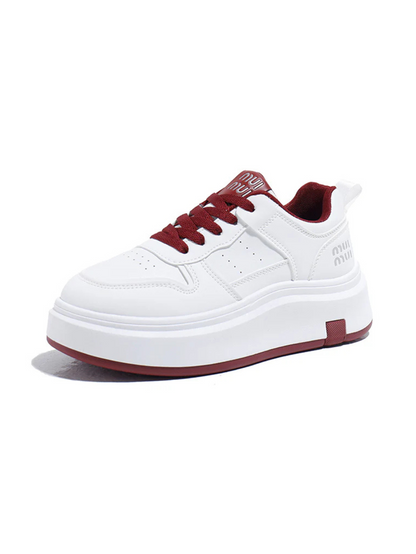 ♛𝔽𝕦𝕤𝕚𝕠𝕟 𝔽𝕠𝕔𝕦𝕤☢︎ꜰʟᴇxɪɴɢ-ꜱʜᴏᴇꜱ ♜ ✽𝟤𝟢𝟤𝟧✽ 春夏新款可愛風休閒百搭厚底增高𝟧ᴄᴍ鞋  女款  (35-40號）ᴅx𝟪𝟣