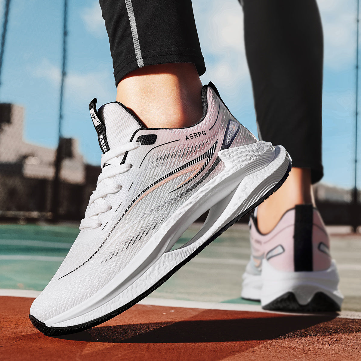 ♛𝔽𝕦𝕤𝕚𝕠𝕟 𝔽𝕠𝕔𝕦𝕤☢︎ᴄᴀꜱᴜᴀʟ ꜱɴᴇᴀᴋᴇʀ ♜✽𝟤𝟢𝟤𝟧✽春夏新款漸層風耐磨好穿又百搭增高運動鞋   男女款  大🦶款(39-46)  H062