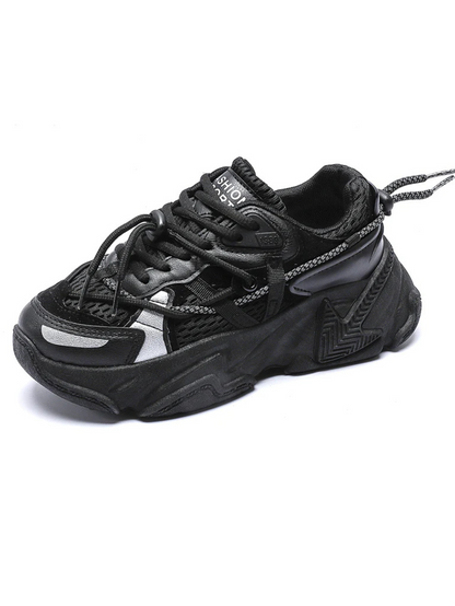 ♛𝔽𝕦𝕤𝕚𝕠𝕟 𝔽𝕠𝕔𝕦𝕤☢︎ꜰʟᴇxɪɴɢ-ꜱʜᴏᴇꜱ ♜ ✽𝟤𝟢𝟤𝟧✽ 春夏新款百搭厚底增高休閒鞋 女款  (35-40號） xʜ𝟢𝟣