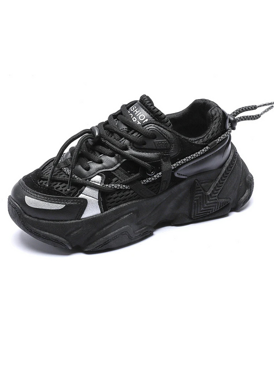 ♛𝔽𝕦𝕤𝕚𝕠𝕟 𝔽𝕠𝕔𝕦𝕤☢︎ꜰʟᴇxɪɴɢ-ꜱʜᴏᴇꜱ ♜ ✽𝟤𝟢𝟤𝟧✽ 春夏新款百搭厚底增高休閒鞋 女款  (35-40號） xʜ𝟢𝟣