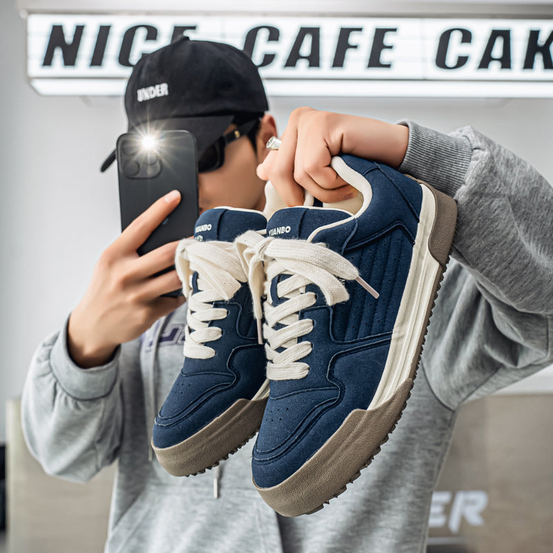 ♛𝔽𝕦𝕤𝕚𝕠𝕟 𝔽𝕠𝕔𝕦𝕤☢︎ᴄᴀꜱᴜᴀʟ ꜱɴᴇᴀᴋᴇʀ ♜✽𝟤𝟢𝟤𝟧✽ 春夏新款通勤都會戶外百搭低筒復古配色運動鞋 男女款 x𝟢𝟣𝟢