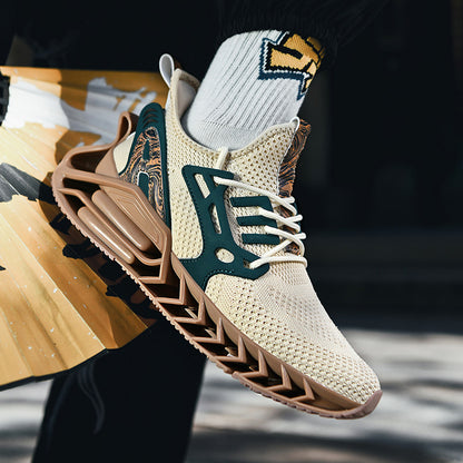 ♛𝔽𝕦𝕤𝕚𝕠𝕟 𝔽𝕠𝕔𝕦𝕤☢︎ᴄᴀꜱᴜᴀʟ ꜱɴᴇᴀᴋᴇʀ ♜ ✽𝟤𝟢𝟤𝟧✽春夏新款襪套透氣增高科技風運動鞋   男女款  情侶款  CX48