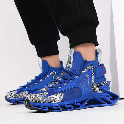 ♛𝔽𝕦𝕤𝕚𝕠𝕟 𝔽𝕠𝕔𝕦𝕤☢︎ᴄᴀꜱᴜᴀʟ ꜱɴᴇᴀᴋᴇʀ ♜ ✽𝟤𝟢𝟤𝟧✽春夏新款襪套透氣增高機能運動鞋   男女款  情侶款 大🦶款 (36-46號) L222