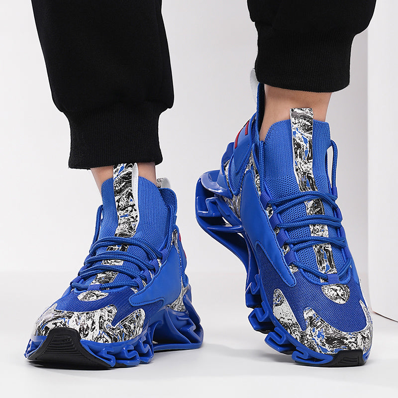 ♛𝔽𝕦𝕤𝕚𝕠𝕟 𝔽𝕠𝕔𝕦𝕤☢︎ᴄᴀꜱᴜᴀʟ ꜱɴᴇᴀᴋᴇʀ ♜ ✽𝟤𝟢𝟤𝟧✽春夏新款襪套透氣增高機能運動鞋   男女款  情侶款 大🦶款 (36-46號) L222