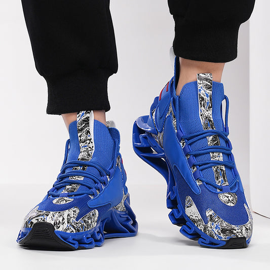 ♛𝔽𝕦𝕤𝕚𝕠𝕟 𝔽𝕠𝕔𝕦𝕤☢︎ᴄᴀꜱᴜᴀʟ ꜱɴᴇᴀᴋᴇʀ ♜ ✽𝟤𝟢𝟤𝟧✽春夏新款襪套透氣增高機能運動鞋   男女款  情侶款 大🦶款 (36-46號) L222